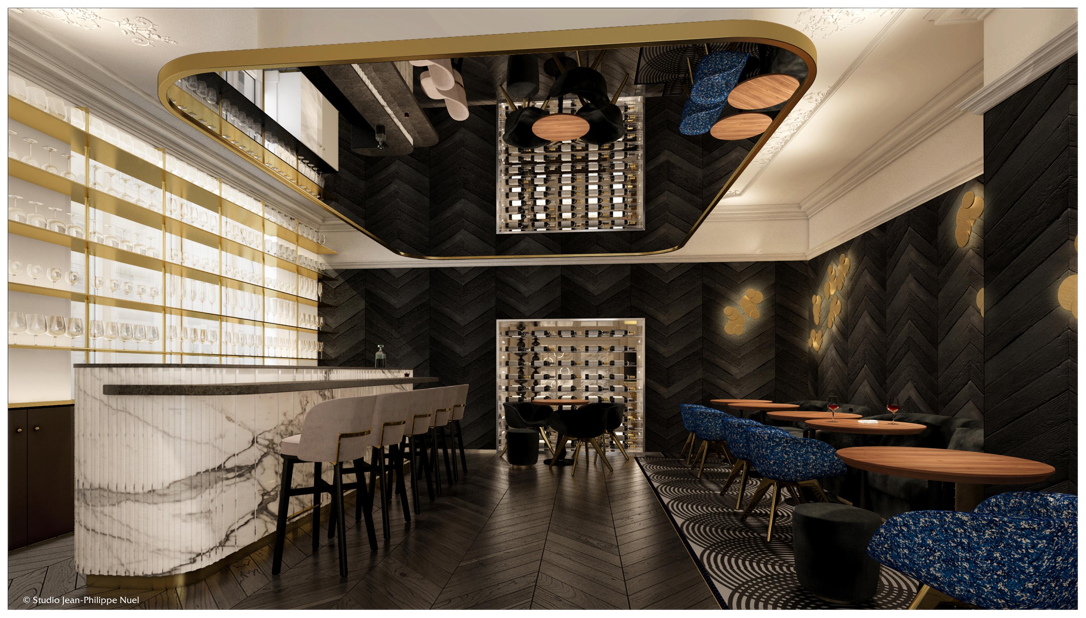 La Clef Champs-Elysees Paris By The Crest Collection Eksteriør billede Interior of the restaurant