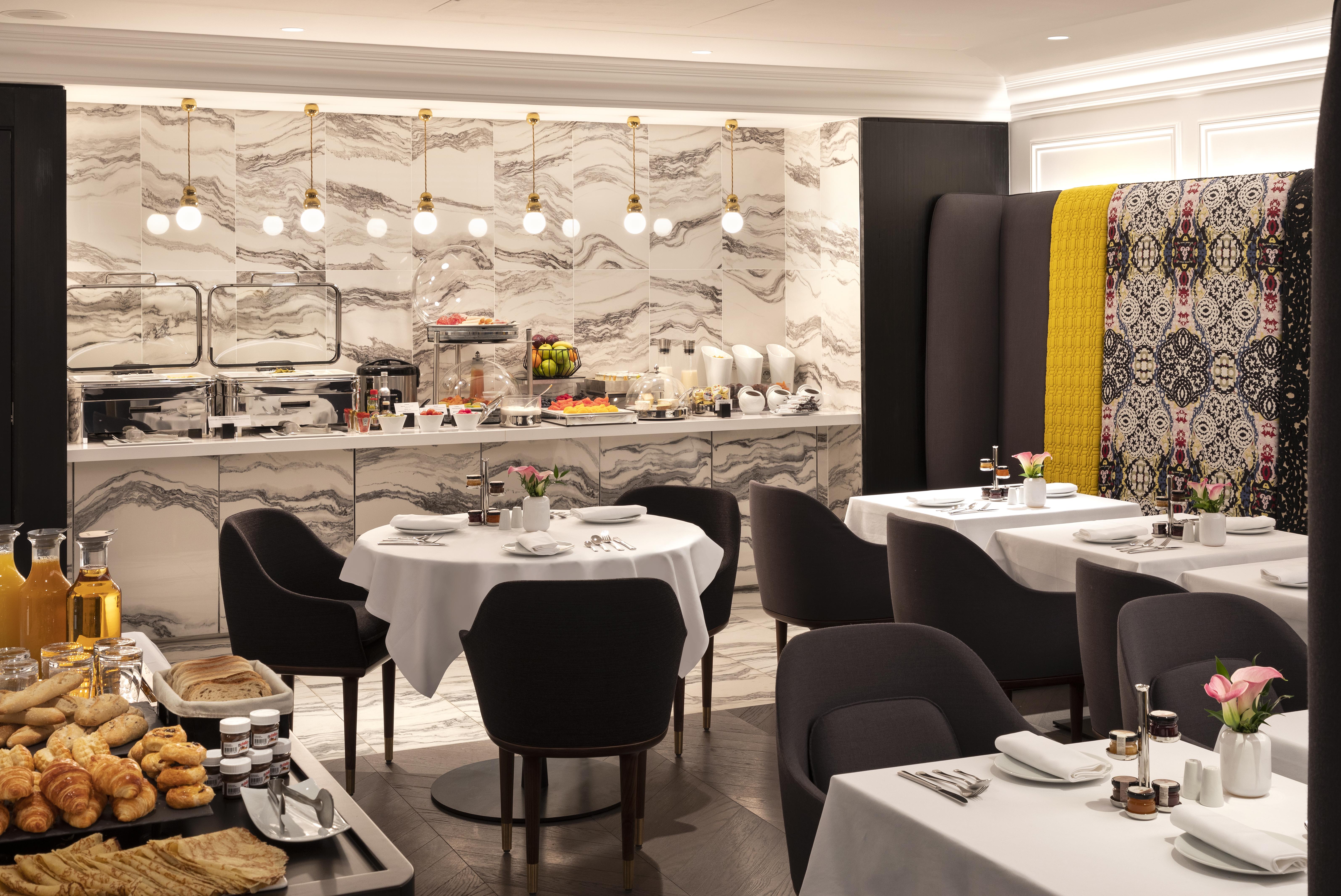 La Clef Champs-Elysees Paris By The Crest Collection Eksteriør billede The restaurant