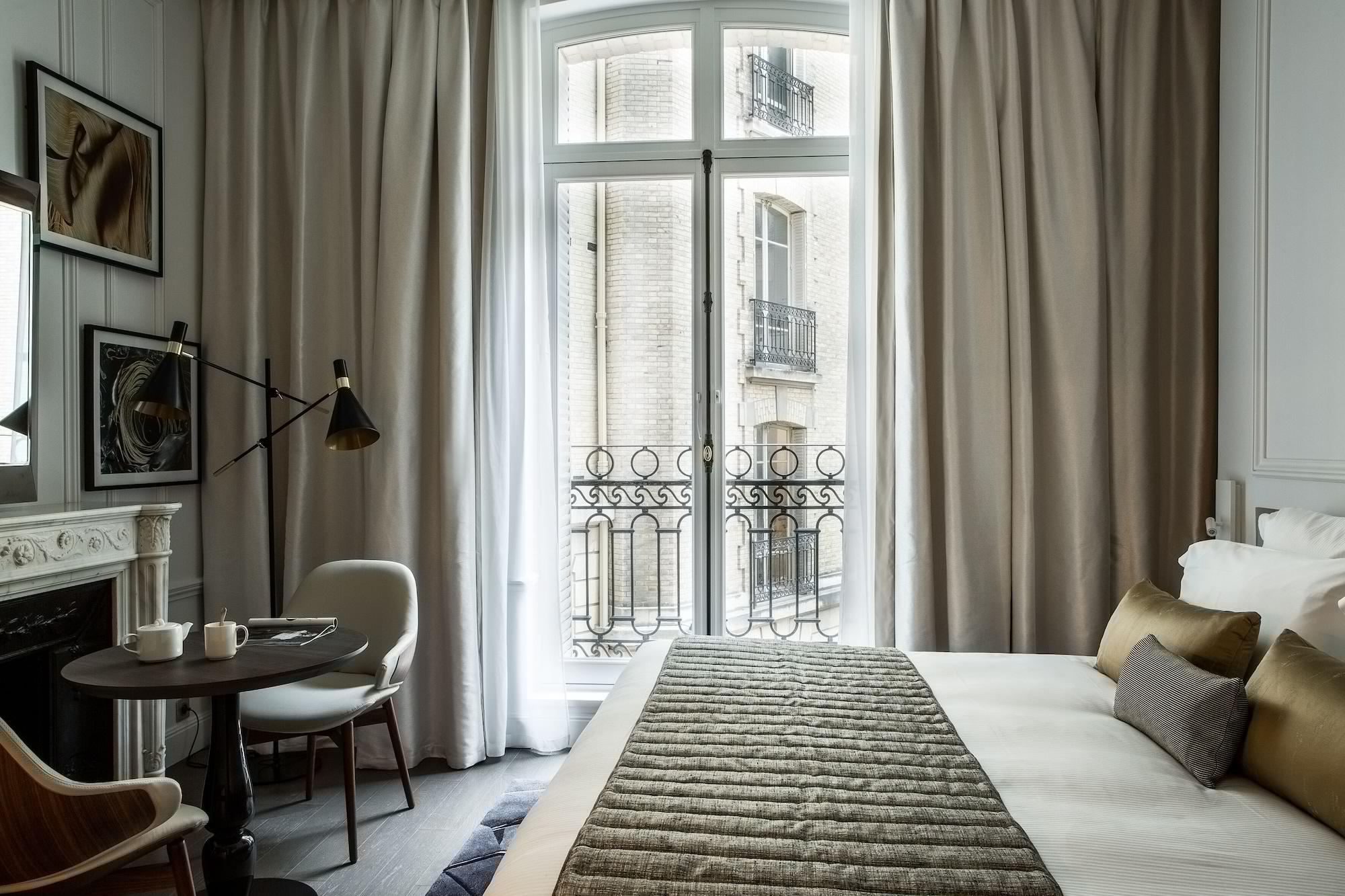 La Clef Champs-Elysees Paris By The Crest Collection Eksteriør billede A room at the Hotel de Matignon