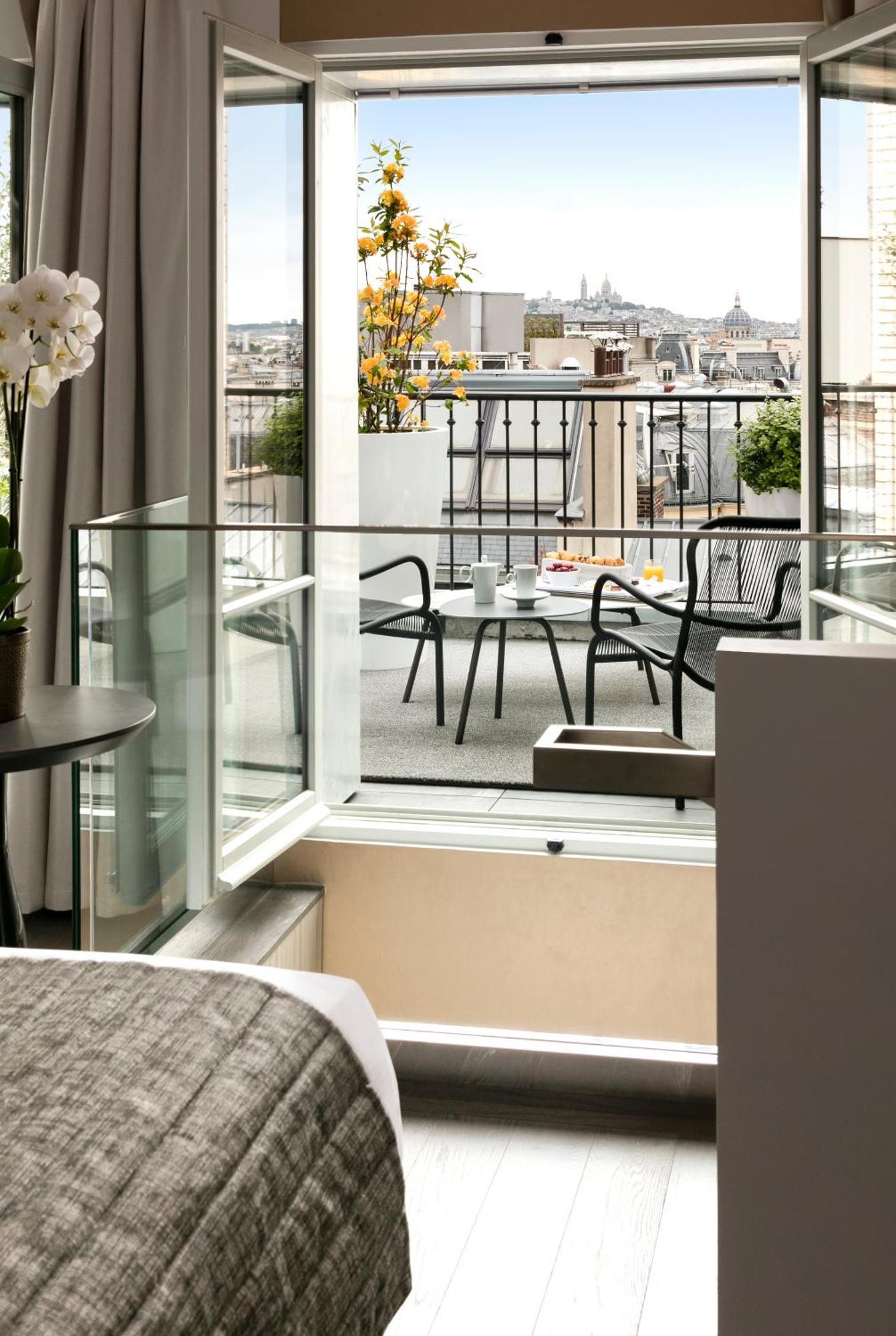 La Clef Champs-Elysees Paris By The Crest Collection Værelse billede The Terrace