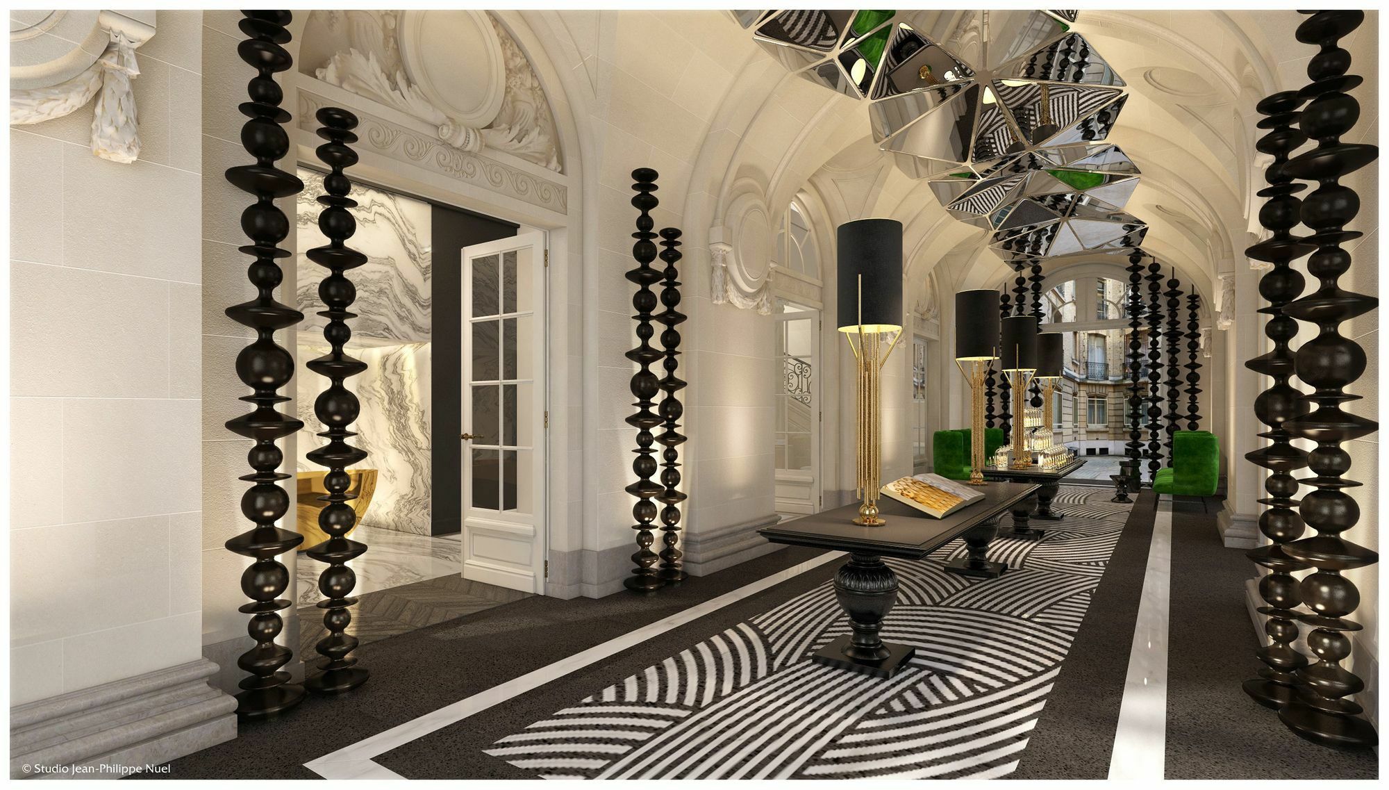 La Clef Champs-Elysees Paris By The Crest Collection Eksteriør billede Interior design of the hotel